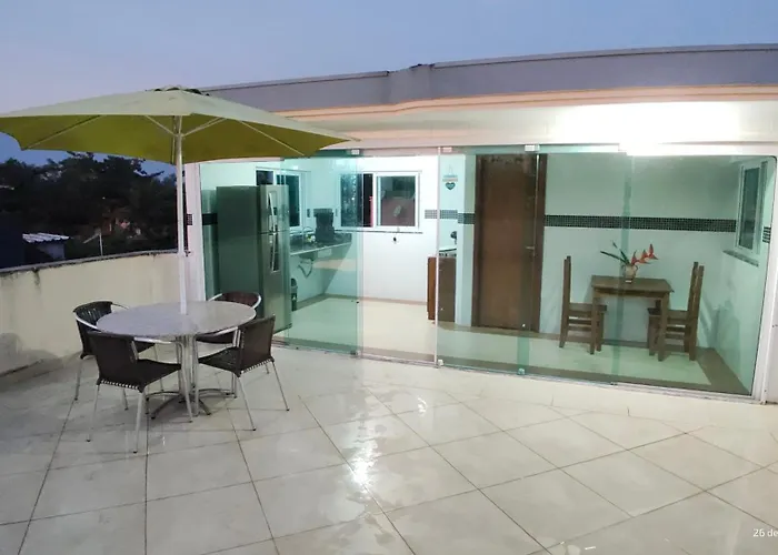 Suíte Coqueiro CasaMar hospedagem Bertioga